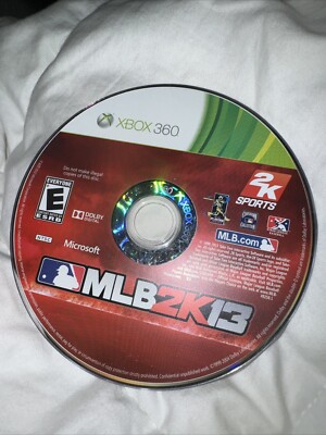 MLB 2K13 (Microsoft Xbox 360, 2013)
