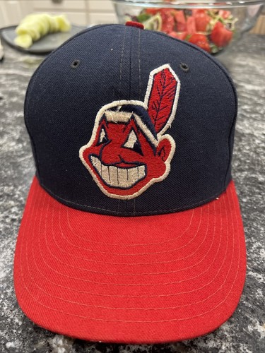 🚨Cleveland Indians Wahoo Double Patch 7 1/2 1995 WS SP