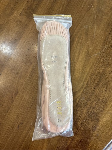 Bloch Dansoft Leather Ballet Slipper Shoe PINK S0205L Women’s Size 8.5C