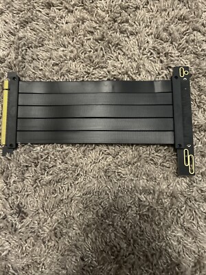 PCIE 4.0 Riser Cable 90 Degree, PCle 4.0 x16High Speed Flexible Extender Card,