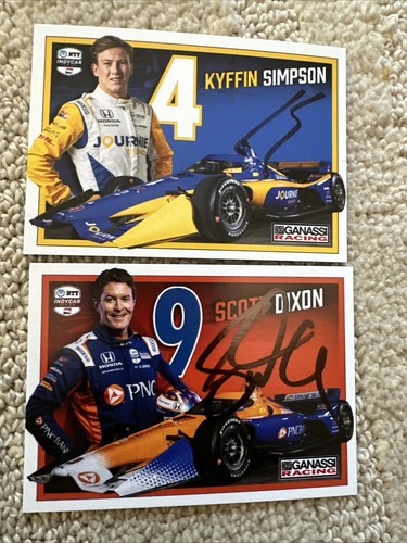 2024 SCOTT DIXON Kyffin Simpson signed Autograph CHIP