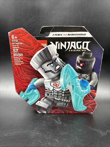 NEW Lego 71731 Ninjago ZANE VS NINDROID Epic Battle 57pc Toy