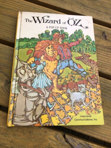 Vintage The Wizard Of Oz A Pop-Up Book - Intervisual