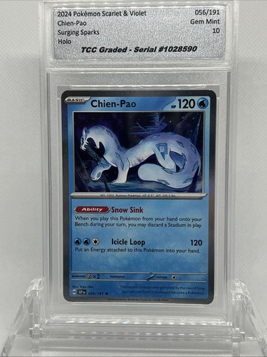 PSA 10 GEM MINT Japanese Pokemon Card 2024 Pikachu ex 122