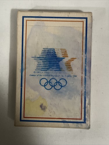 1984 Olympics Los Angeles Playing Cards Deck The US Playing Card Co. Officials