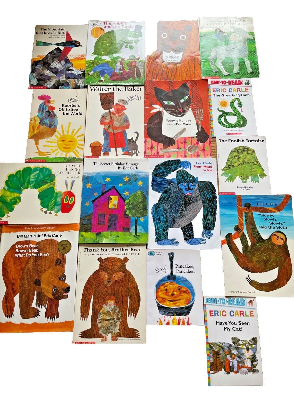 Lot Of Nine Eric Carle Children's Books | eBay
