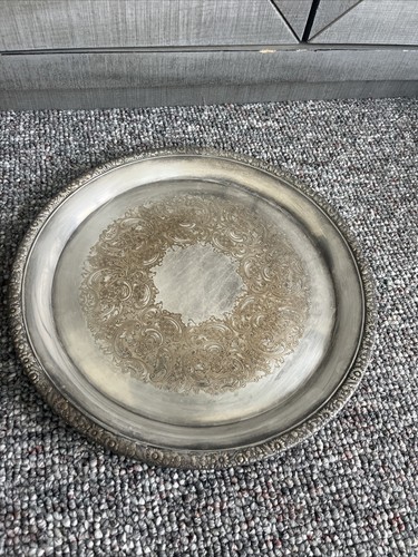 GORHAM heritages トレイ GORHAM HERITAGE VINTAGE SILVER SERVING TRAY E.P. YC 978-1