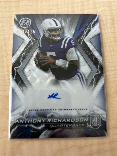 Anthony Richardson RARE 2023 Donruss Rated Rookie Auto RC SP