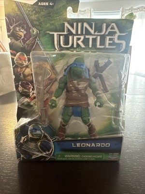 LEONARDO Teenage Mutant Ninja Turtles 2014 Movie Playmates Action Figure - NEW