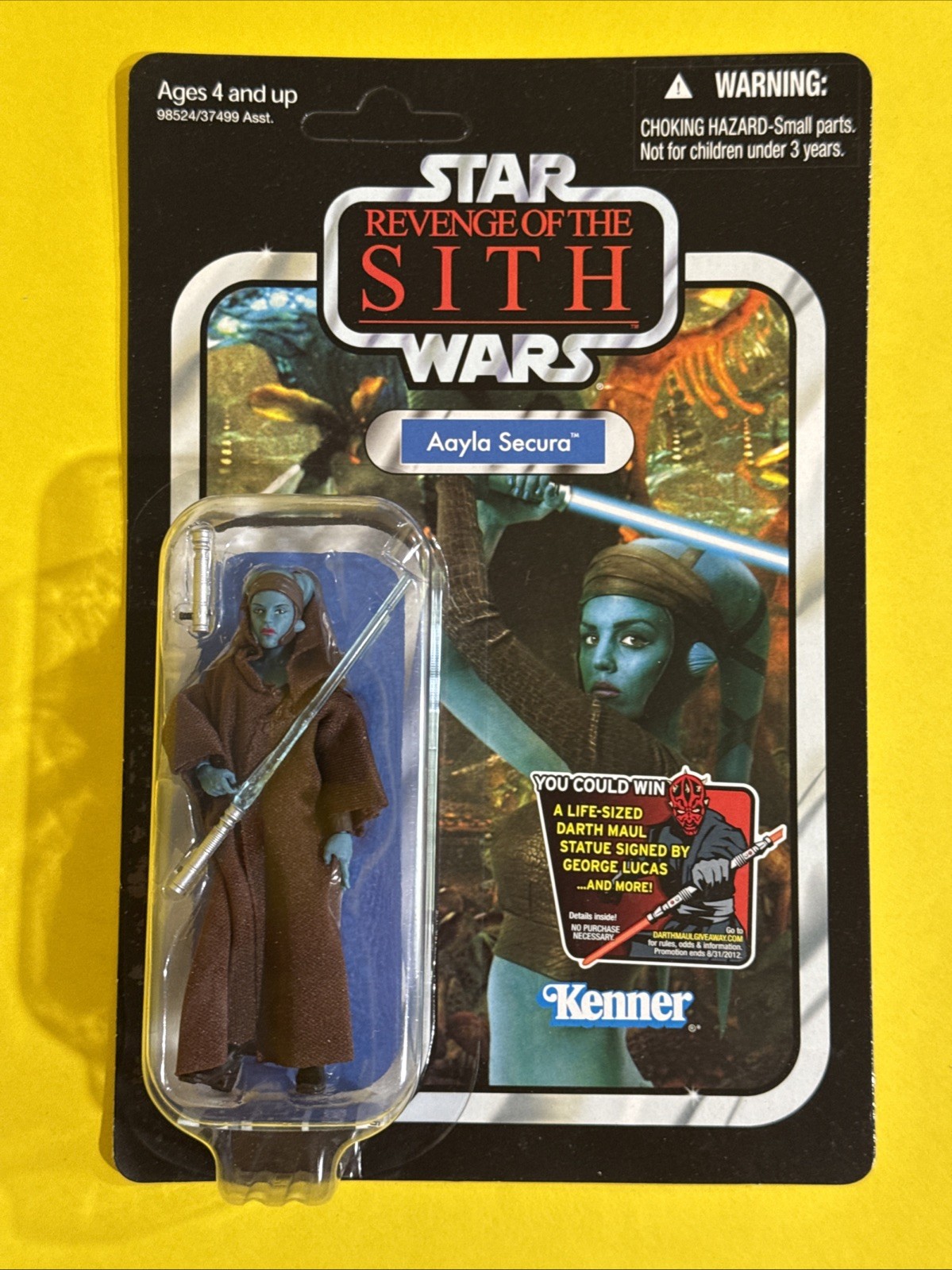2011 Star Wars Aayla Secura Vintage Collection 3.75" Figure VC58 Unpunched