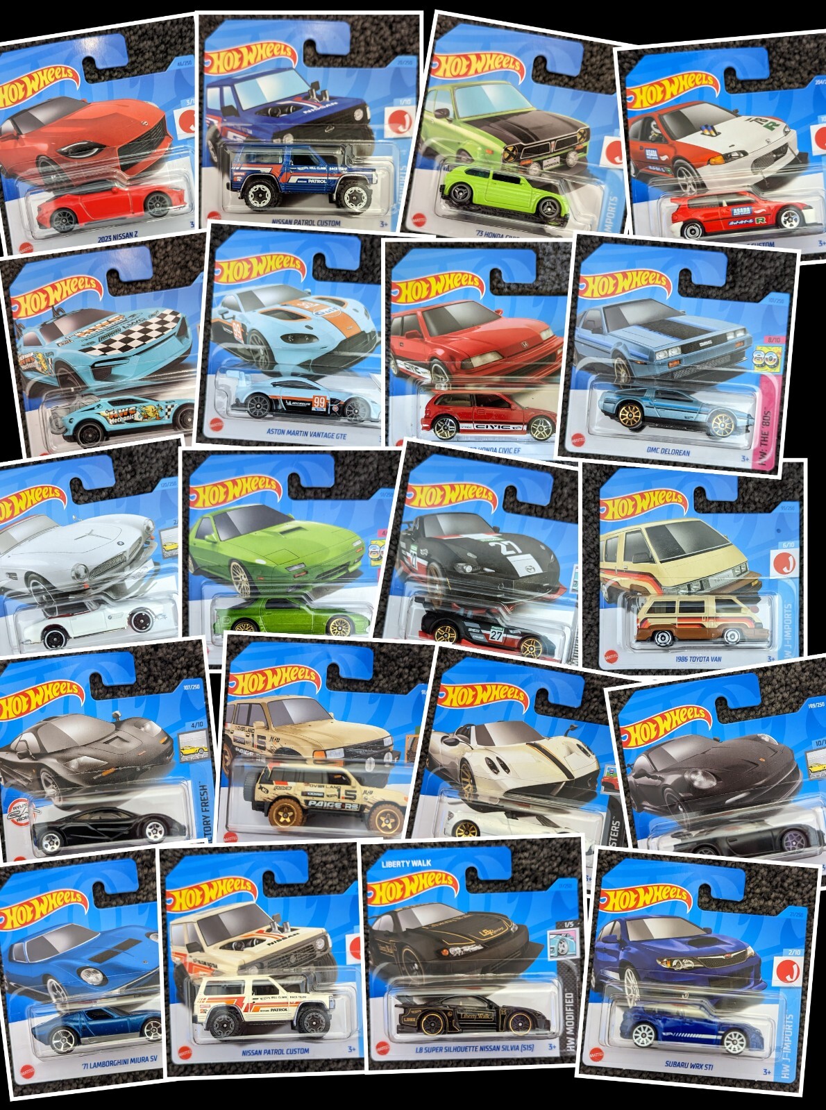 HOT WHEELS 2011トレジャーハント３０台セット用箱 Amazon.com: Hot Wheels Japanese Imports Cars 5 Car Bundle