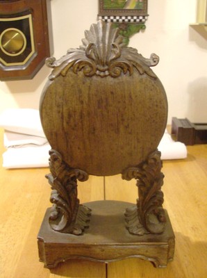 Nice Brown  mantel/desk Clock  ( Quartz).