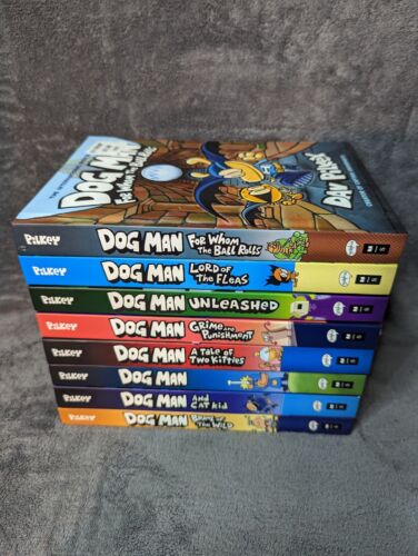 Dog Man Book Set Of 8 Hardcover By Dav Pilkey Dog Man Book Set Of 8 Hardcover By Dav Pilkey