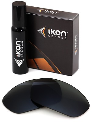 Polarized IKON Replacement Lenses For Oakley Straight Jacket 2007 Black