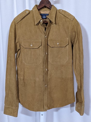 Ralph Lauren Blue Label Collection Leather Suede Safari Ralph Lauren Blue Label Collection Leather Suede Safari