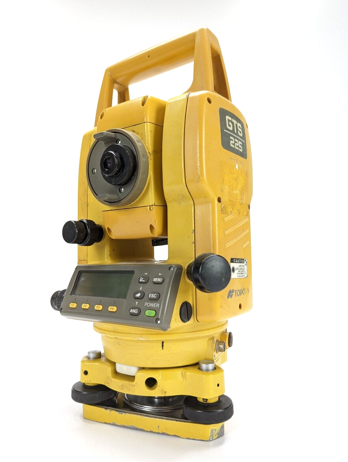 TOPCON GTS-225 SURVEYING TOTAL STATION, 2 BATTERIES AND CASE