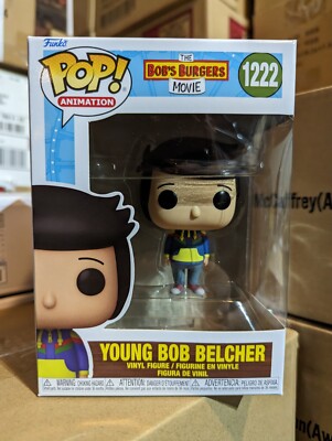 FUNKO POP! ANIMATION BOB'S BURGER MOVIE YOUNG BOB BELCHER POP FIGURE (IN STOCK)