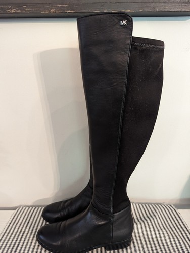 【関税&送料込】Michael Michael Kors Boots Kincaid Embossed Riding Boot | Michael Kors [US]