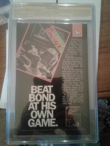 * Amazing Spider Man #300 CGC graded 8.5. 1st App Of Venom. Signed By Stan Lee *