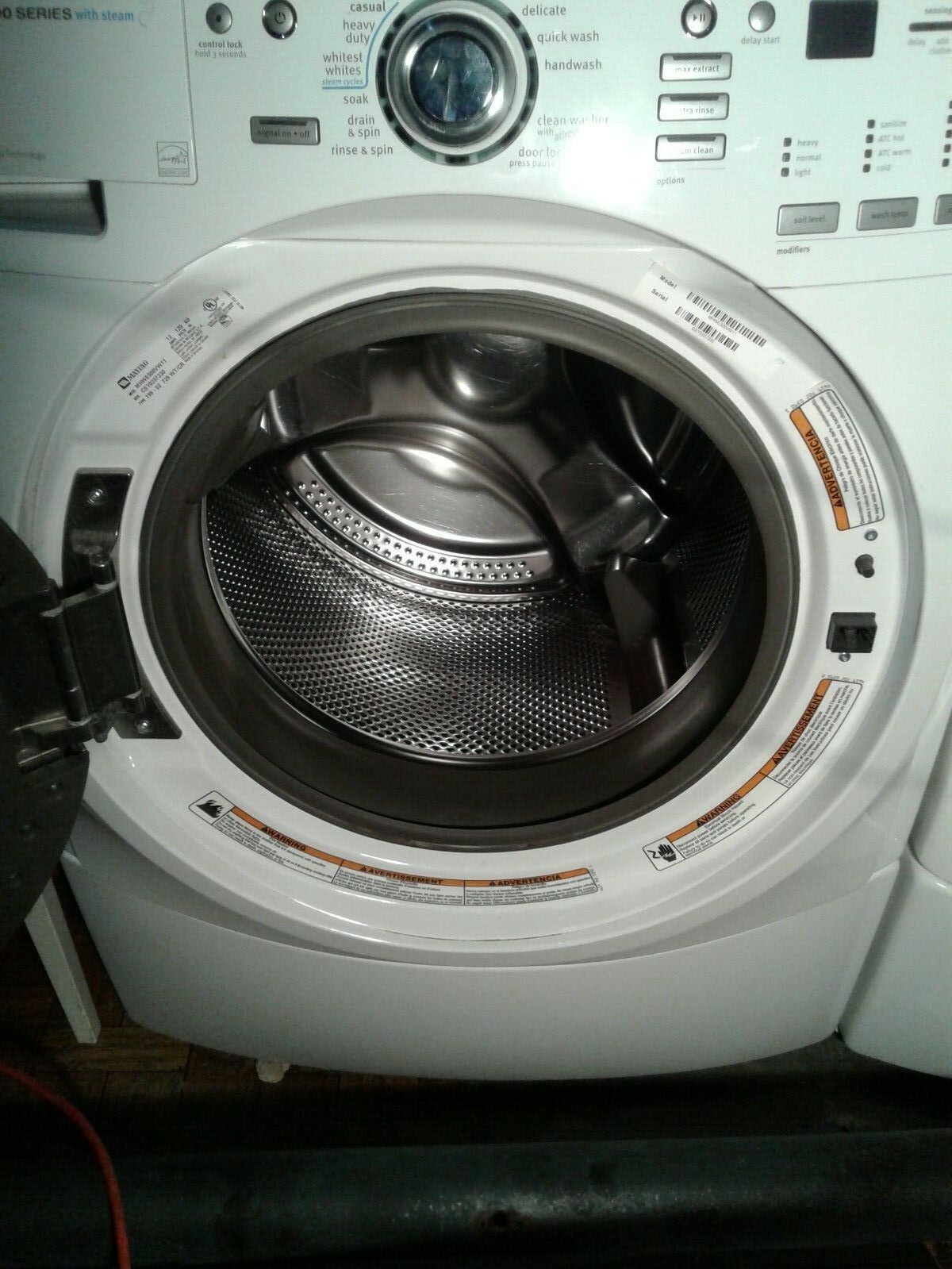 Maytag 5000 Series with Steam 4cu.ft. Washing Machine . - MHWE500VW11