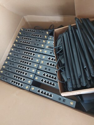 Lot of 10 routers: TP-Link TL-ER604W Wireless N Gigabit Broadband VPN Router