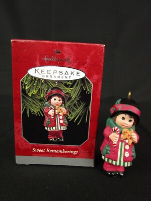 Sweet Rememberings 1998 Hallmark Handcrafted Keepsake Christmas Ornament