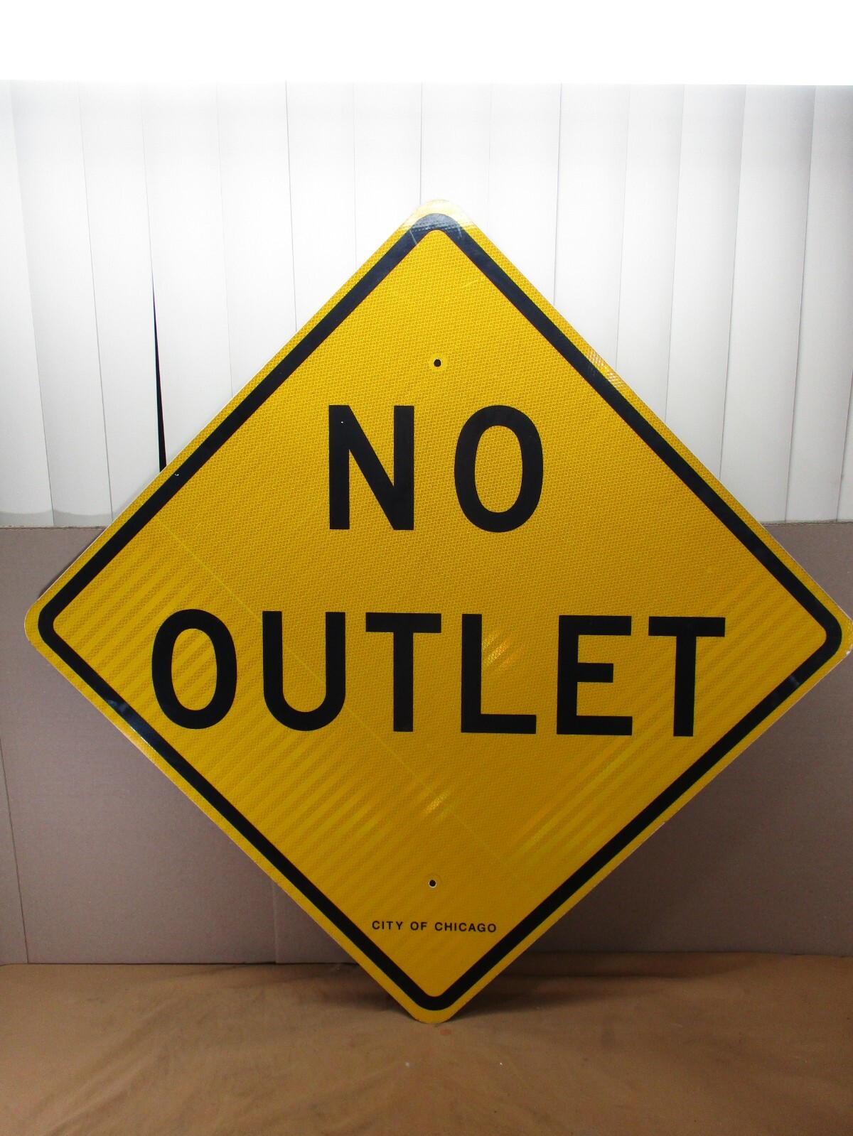 USAストリート看板　NO OUTLET USAストリート看板 NO OUTLET Buy No Outlet Street Name Signs