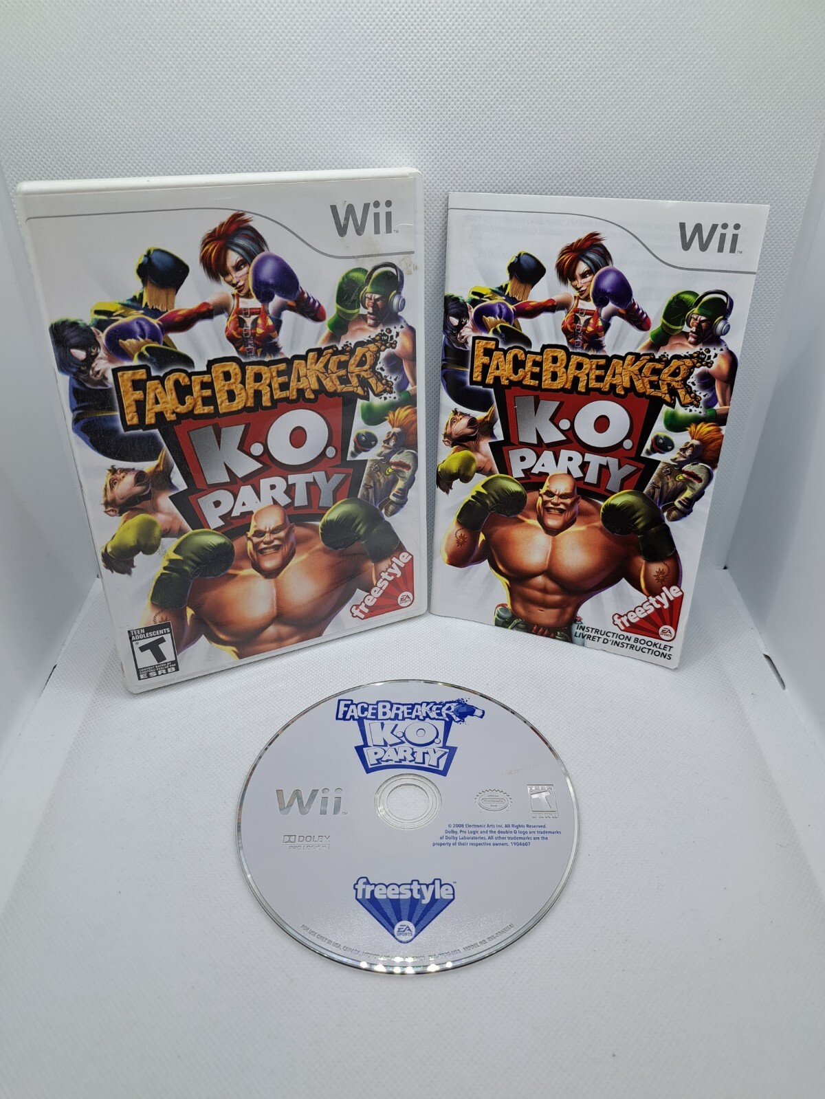 フェイスブレイカー K.O. パーティー - Wii 2mvetro FaceBreaker K.O. Party Wii Quick Playthrough - First 2