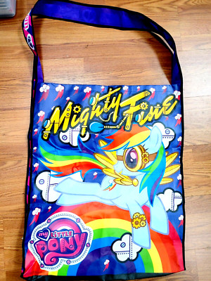 Hasbro Hello Kitty/My Little Pony Rainbow Dash ''Mighty Fine'' Giant Tote Bag
