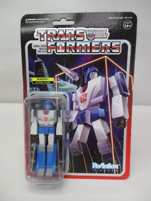 EXCLUSIVE SUPER7 TRANSFORMERS MIRAGE ACTION FIGURE MOC REACTION NEW