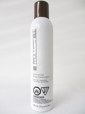 Paul Mitchell Soft Style Super Clean Light Finishing Spray 9.5 oz dent
