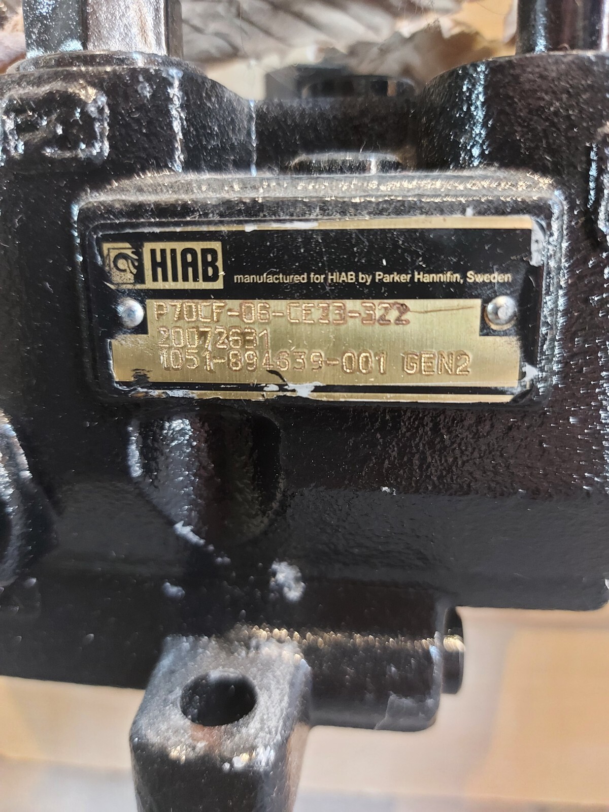 Parker Hiab P70CF-06-CE23-322 Directional Control Valve | eBay Parker Hiab P70CF-06-CE23-322 Directional Control Valve | eBay