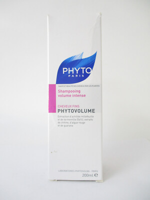 PHYTO Phytovolume Volumizing Shampoo Fine Hair 6.7 oz (slightly damage box)