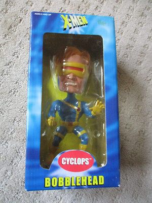2002 CYCLOPS X-Men bobblehead Marvel Toysite BD&A Collectible- NIB *