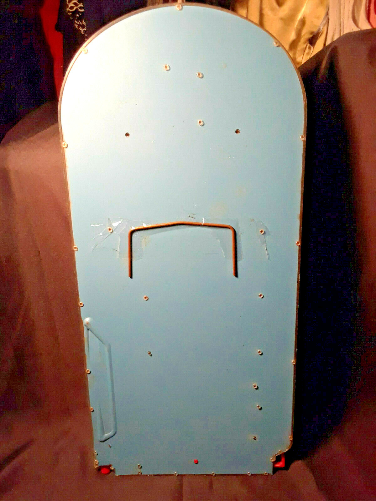 1966 BATMAN Marx Pinball Large Game Complete w/Wire Stand-Paddle/Plunger Intact