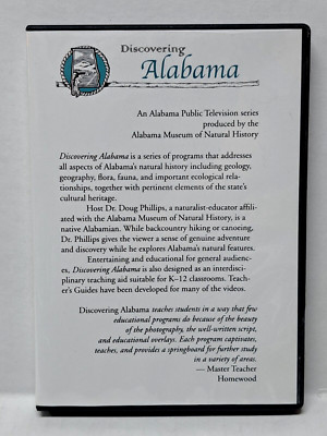 Discovering Alabama DVD Alabama Wetlands pre-owned