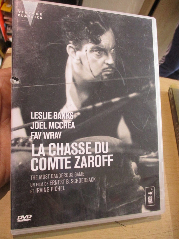 Dvd  Les Chasses Du Comte Zaroff