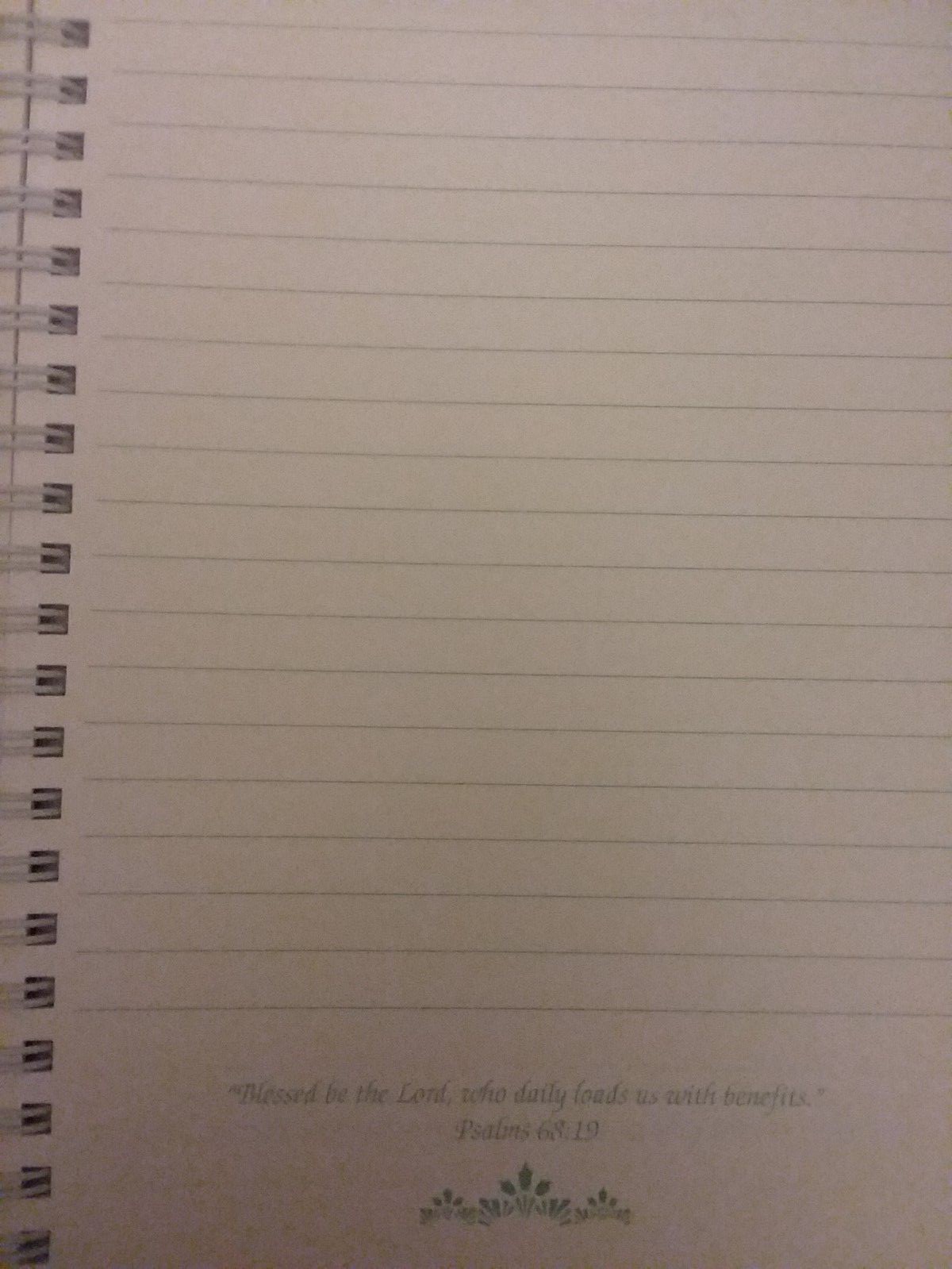 Blank Journal Tall Ships Rhapsody Brand Sprial Bound Hard Cover Lined Religious