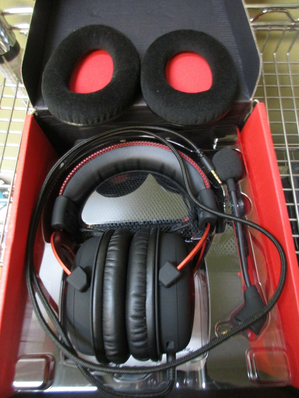Cloud ii khx hscp gm. Hyperx cloud ii black-red.