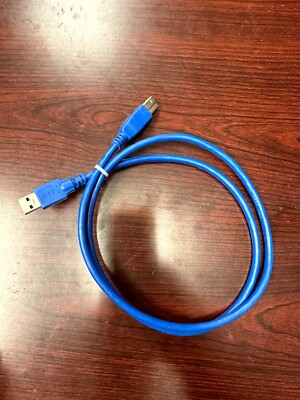3 ft USB 3.0 Certified A to B Cable, male to male - M/M for printer, scanner