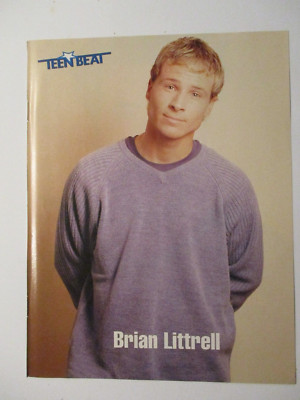 BRIAN LITTRELL JOEY FATONE PIN UP TEEN BEAT MAGAZINE CLIPPING PICTURE A16