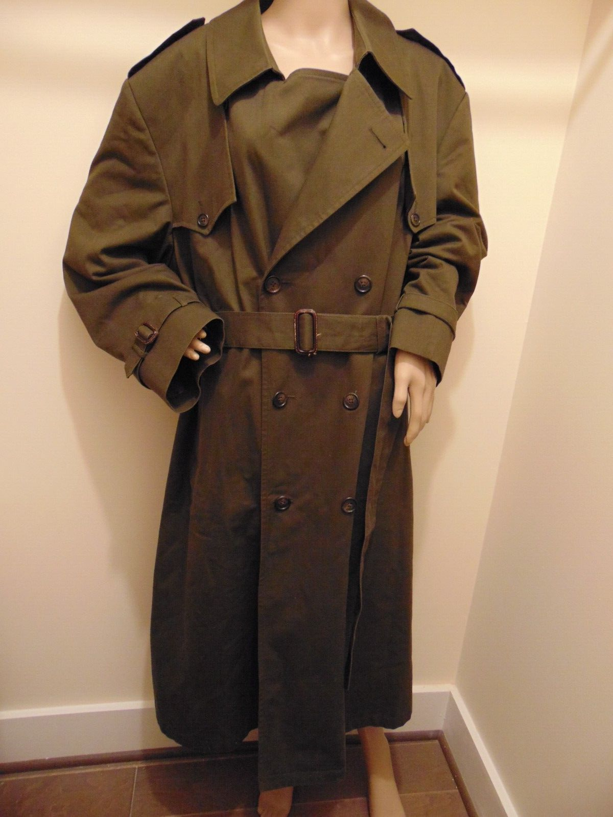 Vintage Christian Dior Monsieur Men's Trench Coat 70s Vintage Christian Dior Monsieur Men's Trench Coat 70s