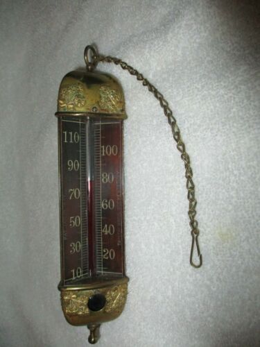 Antique Chandelier Thermometer By Taylor Bros. C 1887 