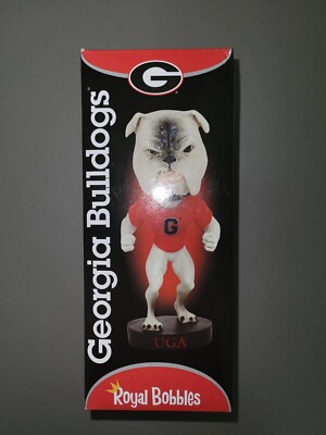 Georgia Bulldogs Bobblehead UGA Royal Bobbles Brand New