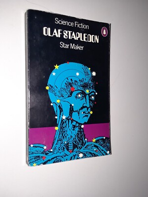 Star Maker 1973 by Olaf Stapledon, Published by Penguin Books, VG- Paperback