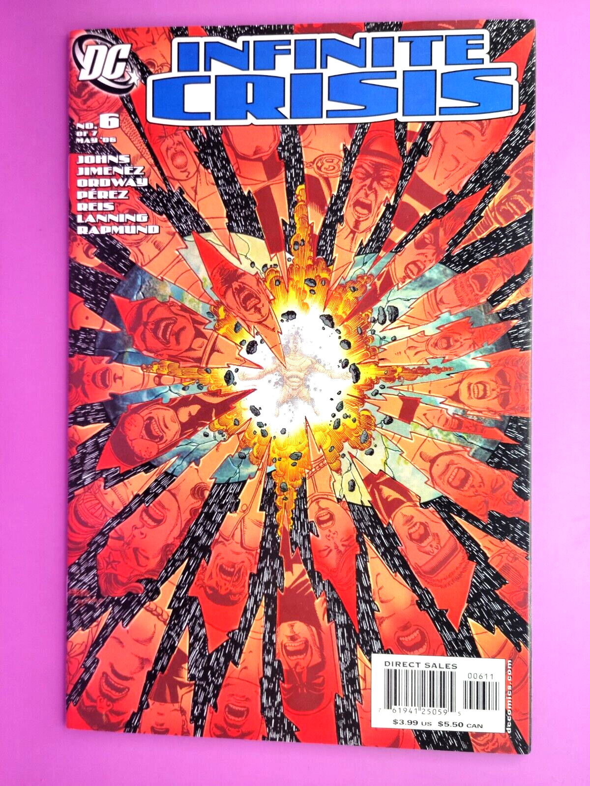 INFINITE CRISIS #6 VF/NM COMBINE SHIPPING BX2457 T23 INFINITE CRISIS #6 VF/NM COMBINE SHIPPING BX2457 T23