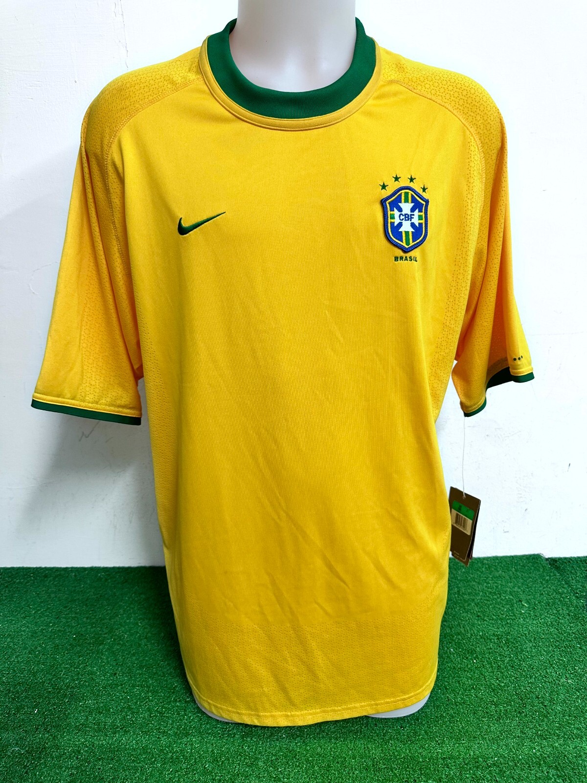 ウェア vintage uni form Brazil y2k VINTAGE Y2K NIKE NEYMAR Jr 10 BRASIL SOCCER JERSEY RETRO