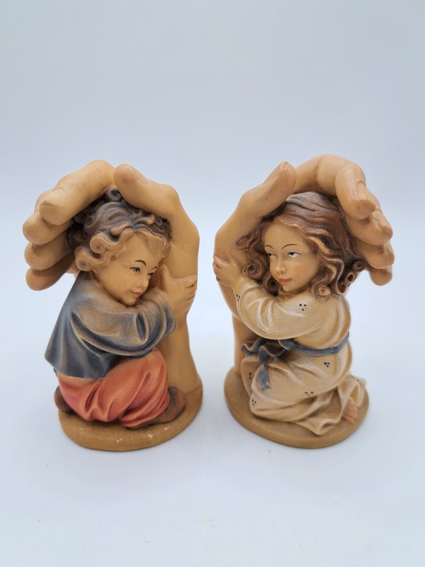 Schutzengel-Figuren Kinder In HÃ¤Nden â Heinz Hartung - Ketsch -  H 10 Cm