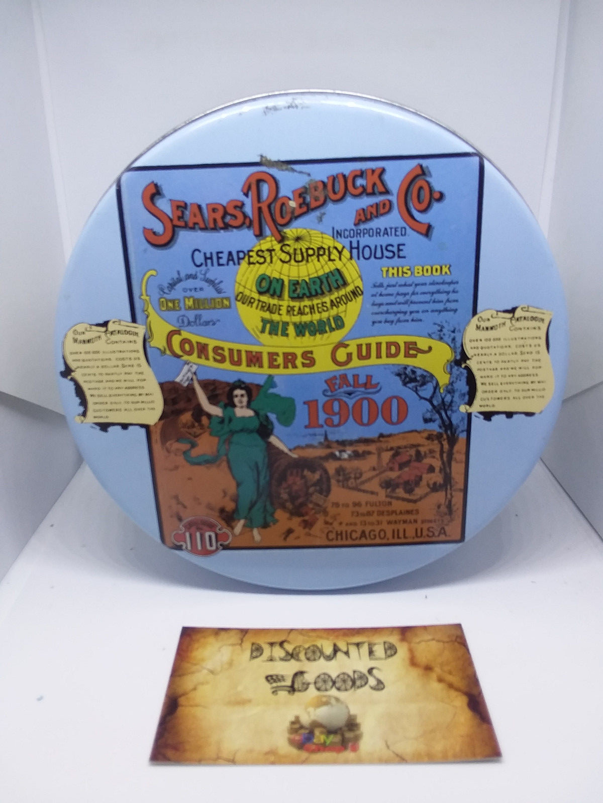 Sears Roebuck Mrcofee Collector Empty Vintage Tin Can Limited Sears Roebuck Mrcofee Collector Empty Vintage Tin Can Limited