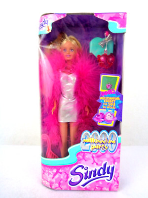 Vivid Imaginations Sindy Fashion Doll Millennium Party 2000 Sealed Box Rare